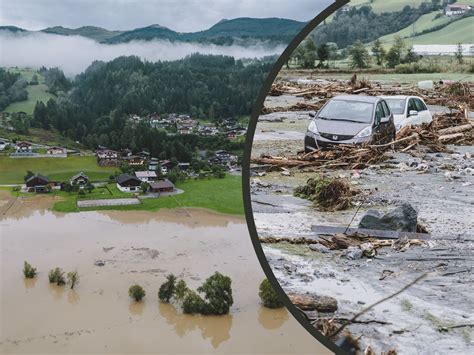 Mega Unwetter Zieht Spur Der Verw Stung Durch Salzburg Vol At