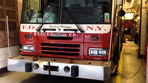 Fdny Rescue 1 Spare Using Fdny Rescue 6 Rig In Quarters On W 43rd