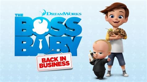 Boss Baby Back In Business Cover (#3138557) - HD Wallpaper ...