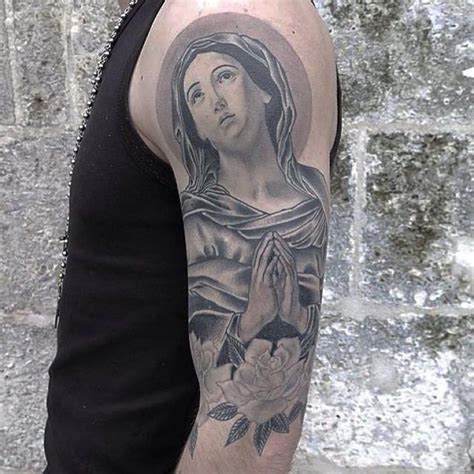 Tatuagens De Virgem Maria Que Representam Esperan A E Pureza Artofit