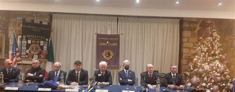 Lions Club Benevento Arco Traiano L Appuntamento Di Fine Anno Tra