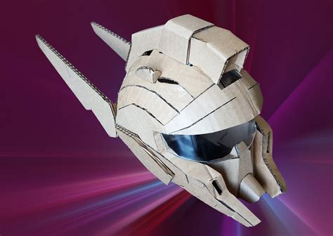 DIY Robot Cardboard Helmet : 7 Steps (with Pictures) - Instructables