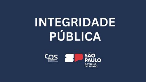 Campanha De Integridade P Blica Governo Do Estado De S O Paulo Youtube