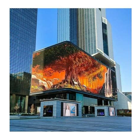Best Price High Quality Curved 3D Naked Eye LED Display For Advertising