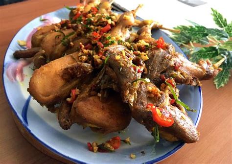 Resep Burung Dara Goreng Cabe Garam Oleh Rims Kitchen Cookpad