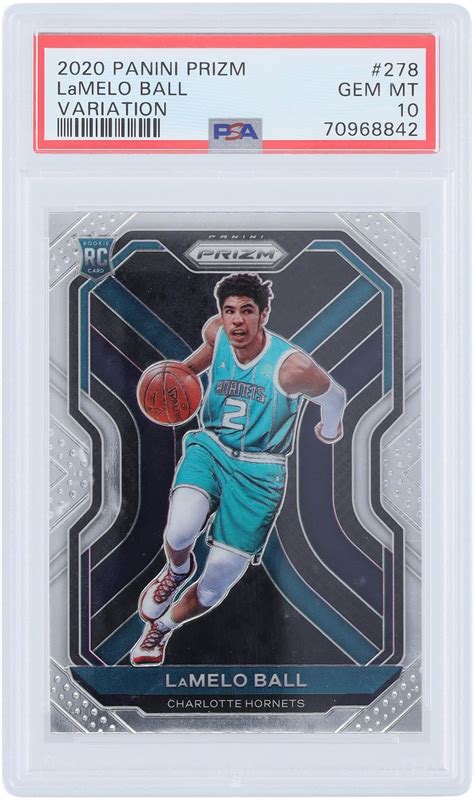 LaMelo Ball Charlotte Hornets 2020 21 Panini Prizm 278 PSA