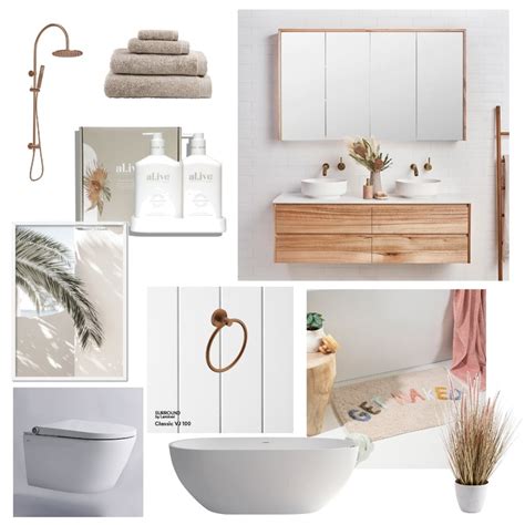 Coastal Bathroom Interior Design Mood Board By Undefined Style Sourcebook