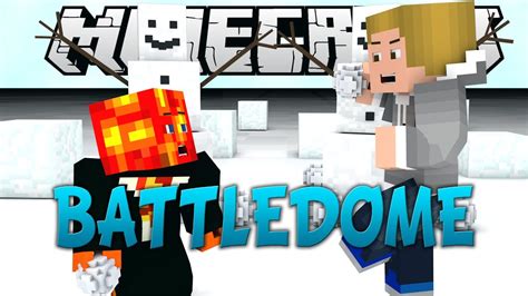 MINECRAFT BATTLEDOME THE ICE FIGHT W Preston LogDotZip And More