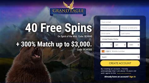 Grand Eagle Casino Bonus Codes • Casino No Rules Bonus