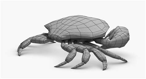 Crab (rigged) 3D Model $79 - .fbx .obj .max - Free3D