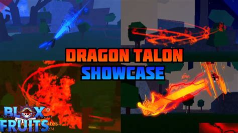 Dragon Talon Showcase Blox Fruits Update Youtube