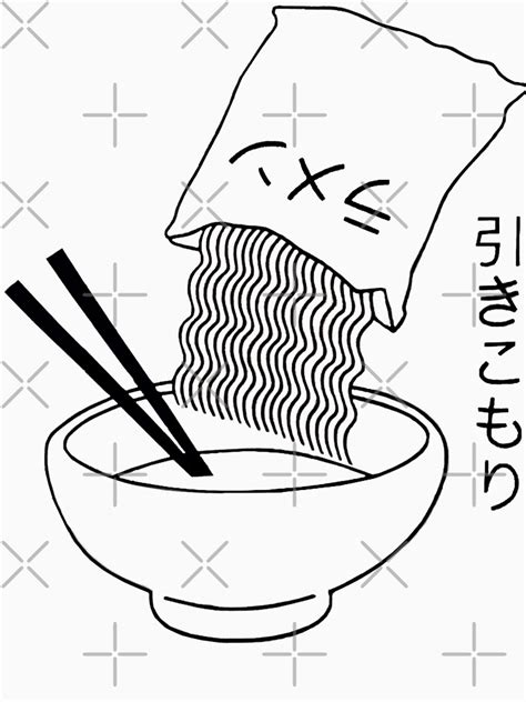 Ramen Noodles Japanese Shirt Anime Manga Harajuku Noodles Ramen