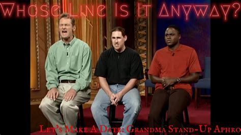 Let S Make A Date Grandma Stand Up Aphro Whose Line Is It Anywaysexiezpix Web Porn