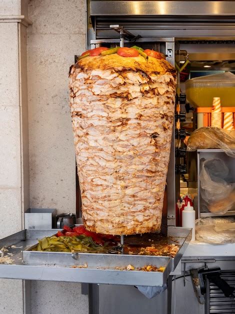 Premium Photo Traditional Turkish Street Food Doner