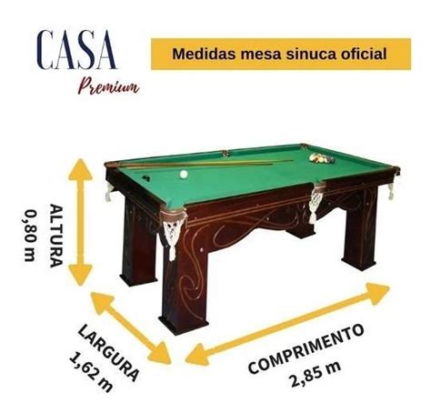 Capa Luxo Mesa Snooker Bilhar Sinuca X M Oficial Frete Gr Tis