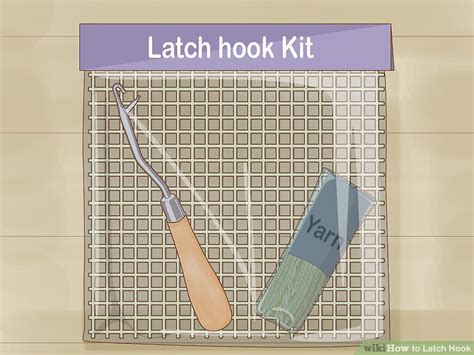 How To Latch Hook 12 Steps With Pictures Wikihow