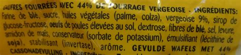 Gaufres Fourrées Vergeoise Lotus 300 g