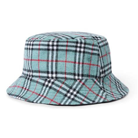 Plaid Reversible Bucket Hat Solelab