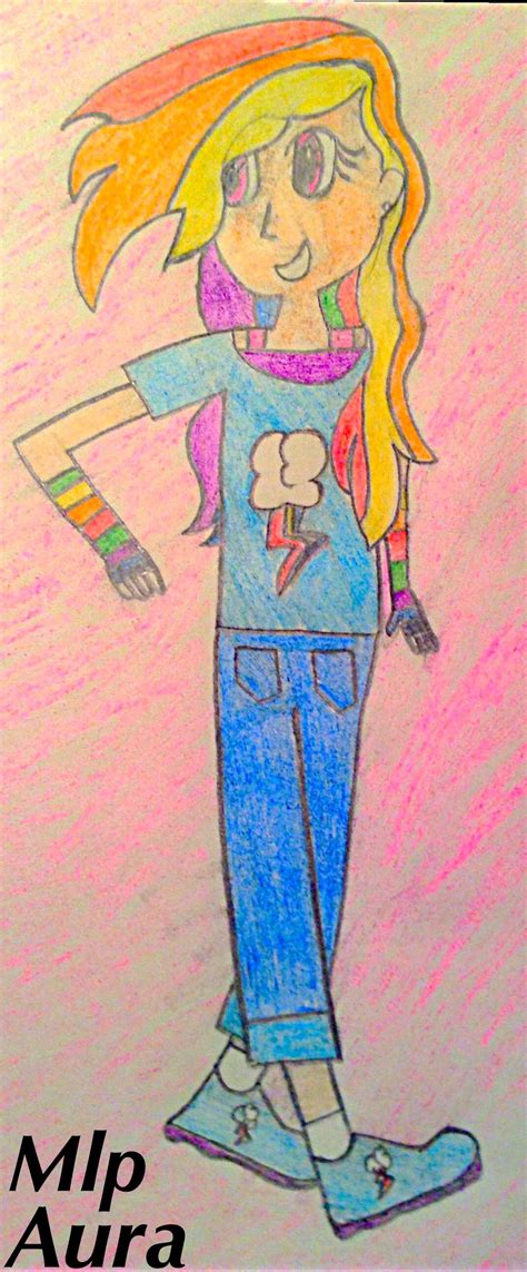 Human Rainbow Dash By Mlp Aura On Deviantart