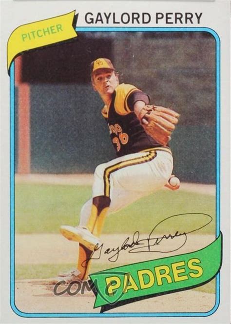 Gaylord Perry 1980 Topps 280 Base Price Guide Sports Card Investor