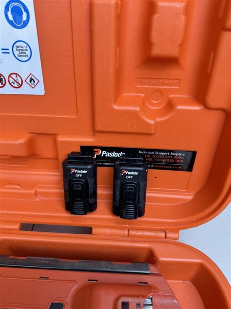 Paslode Im Lithium St Fix Gas Framing Nailer Nail Gun X Battery