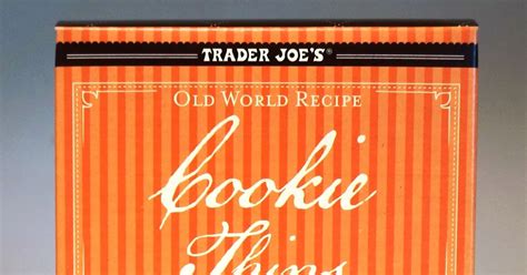 Exploring Trader Joe S Trader Joe S Cookie Thins Triple Ginger