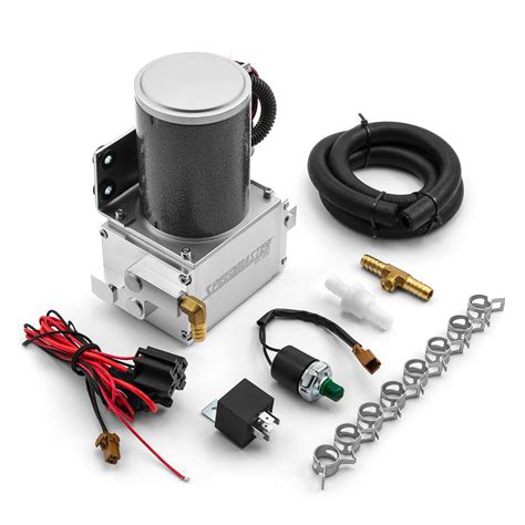 Universal Power Brake Booster 12v Electric Vacuum Pump Kit Ebay