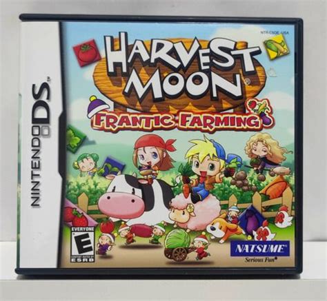 Harvest Moon Frantic Farming Nintendo DS Semi Novo Carvalho Games