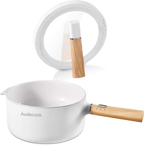 Amazon Audecook Electric Hot Pot 4L 3 63Qt Large Capacity Electric Multi Cooker Ceramic