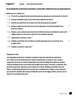 Autoevaluación CB 1 Revisión del intento Comenzado el jueves 25 de