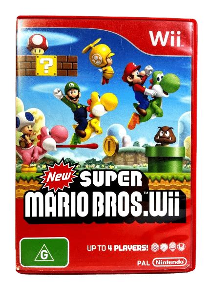 New Super Mario Bros Wii Nz Edition Nintendo Wii Appleby Games