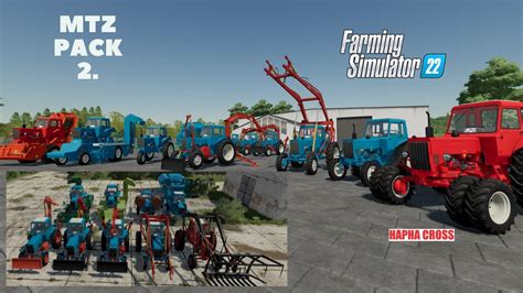 Mtz Pack Farming Simulator Mods Youtube