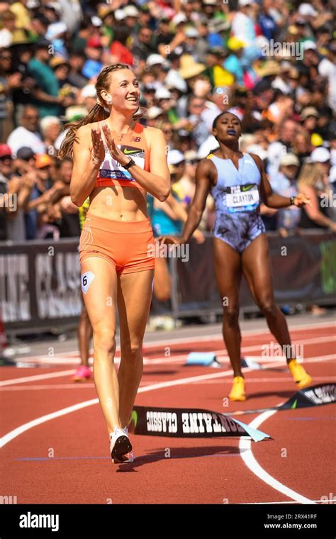 Eugene United States 17th Sep 2023 Femke Bol Ned Wins The Womens