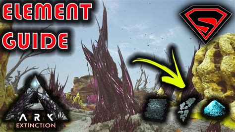 ARK EXTINCTION HOW TO FARM ELEMENT SHARDS DUST HOW TO FARM ELEMENT