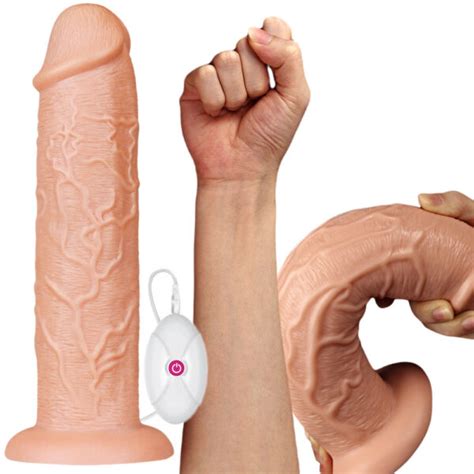 Sex Dildo Xxl Wibrator Z Pilotem Penis Xxl Do Fistingu Skleperos