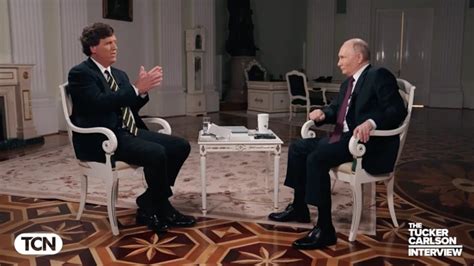 Putin Delivers a Diatribe on Ukraine, CIA in Tucker Carlson Interview ...