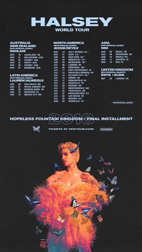 Pin By Natalie N Bookman On Music Concert Poster Design Tour