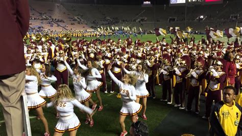 USC Trojan Marching Band TUSK Postgame Ucla SUCKS YouTube