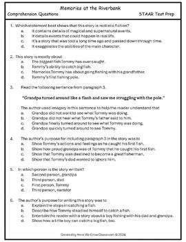 SCR Short Constructed Response Passages Prompts And Comprehension