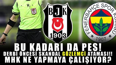 BU KADARI DA PES DEDİRTECEK BEŞİKTAŞ FENERBAHÇE MAÇI ÖNCESİ SKANDAL