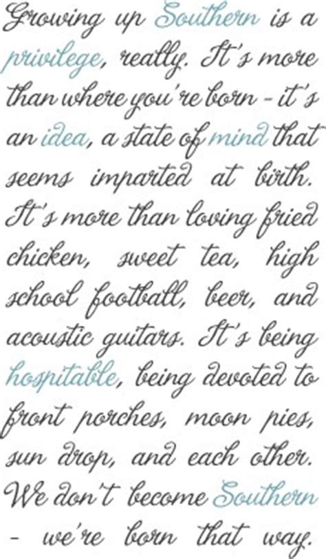 Quotes About Southern Hospitality. QuotesGram