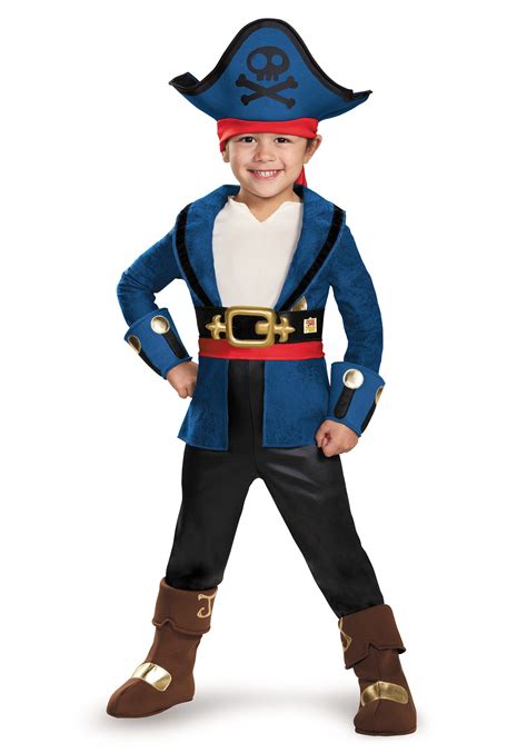 Toddler Deluxe Captain Jake Costume