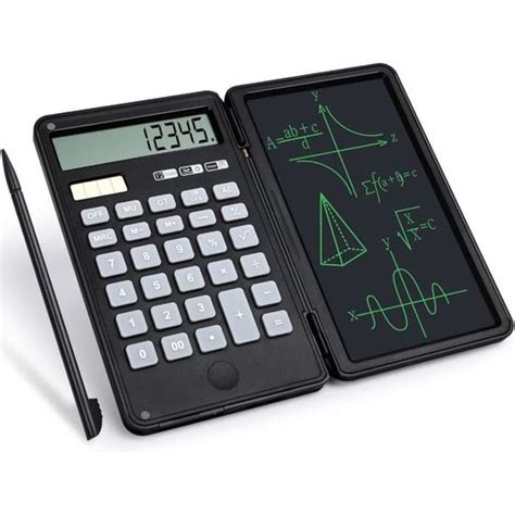 Calculatrice Avec 6 Tablette D Écriture Lcd Effaçable Calculatrice