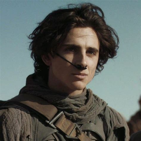 Timoth E Chalamet Paul Atriedes Dune Film Paul Atreides Regulus