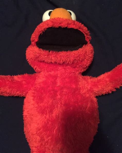 Sesame Street Big Tall Elmo Hug Me Elmo Hasbro Talking Hugging Plush Toy Doll | #1876223517