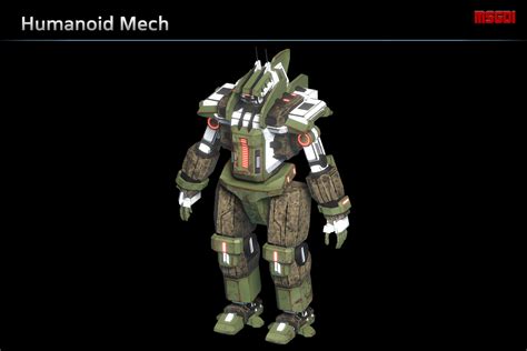 Humanoid Mech 3D 机器人 Unity Asset Store