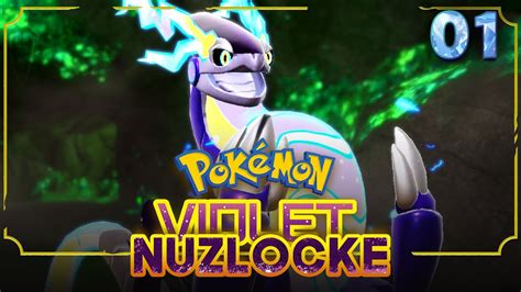 Un nouveau Nuzlocke challenge débute POKEMON ECARLATE VIOLET Ep01