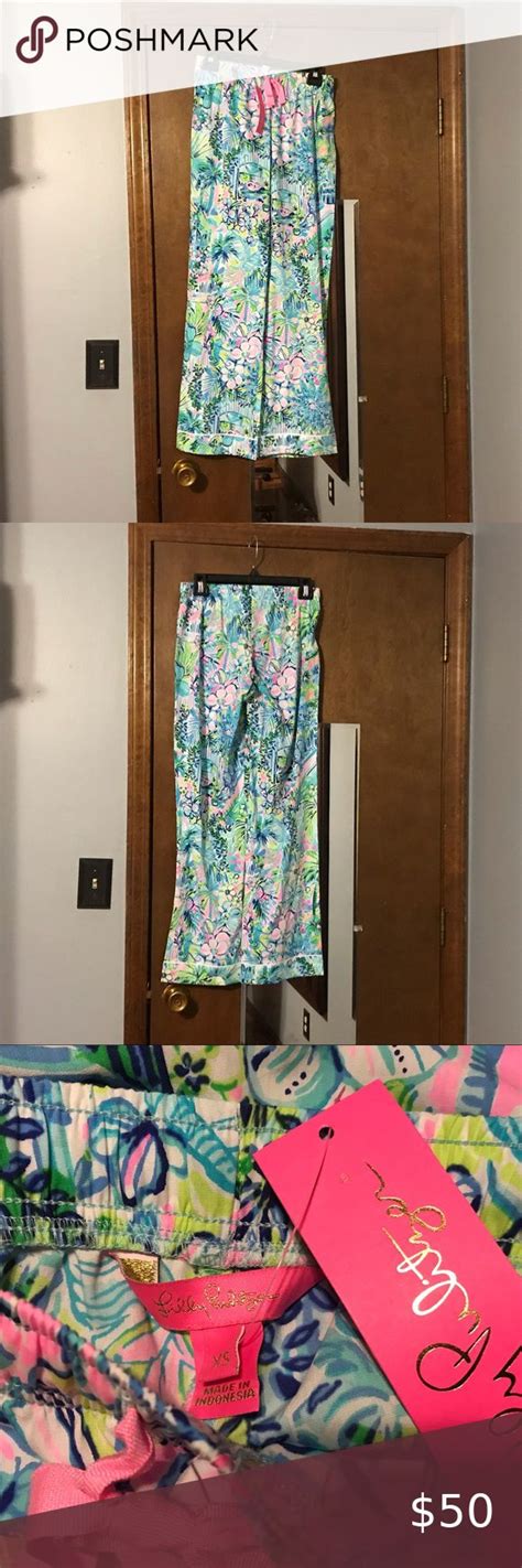 Lilly Pulitzer Lillys House Woven Pj Pants