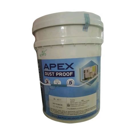 Asian Paints Apex Dust Proof Paint 20 Ltr At Rs 5300 Bucket In