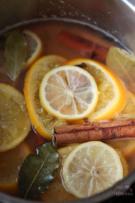 Homemade Christmas Potpourri Simmer Pot Recipe Natural Air Freshener